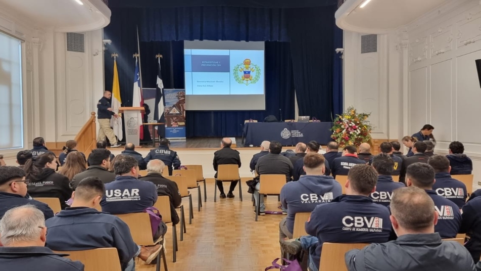 “Cuidar mi vida, para salvar la de otro” es el nombre de la campaña recientemente lanzada por el CB de Valparaíso